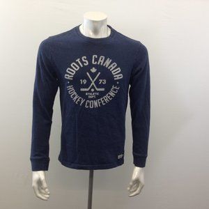 Roots Canada Men's Small Spell Out Tee Shirt